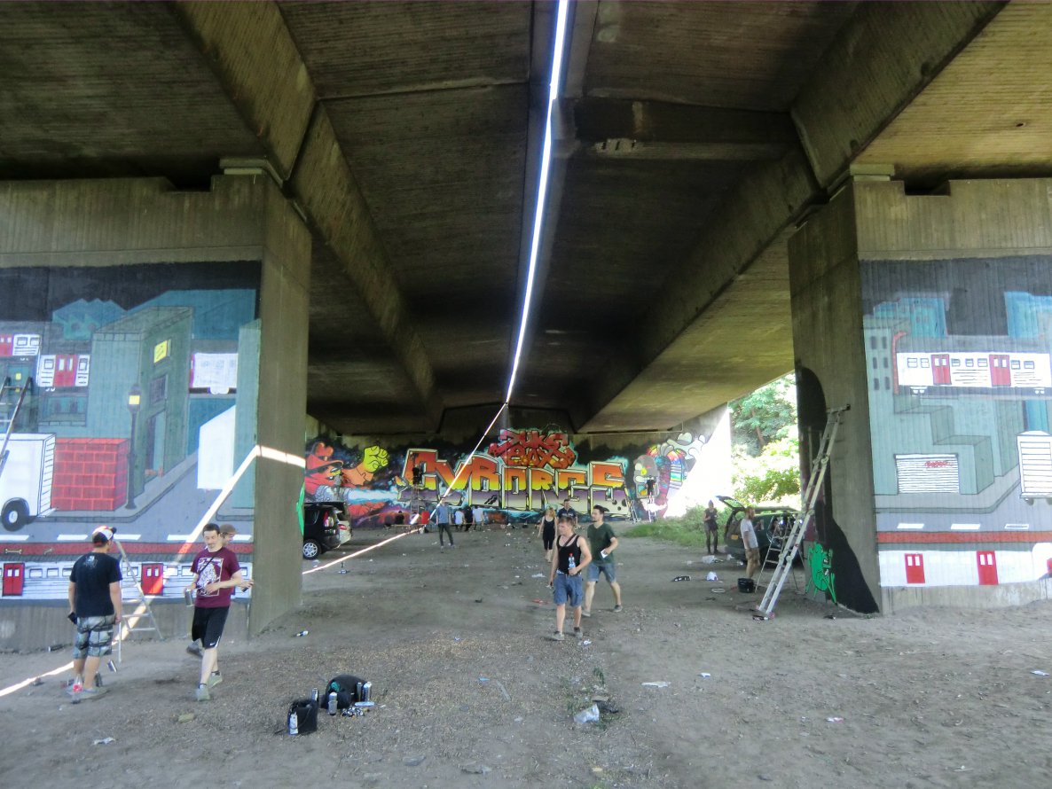 Graffiti Wall - Photo by Kico_one (Esse)