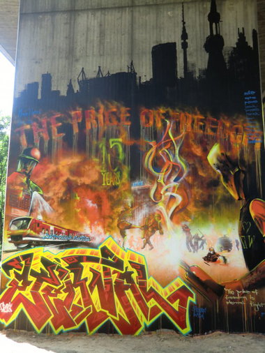 Graffiti Wall in Essen - Photo by Kico_one (2013)