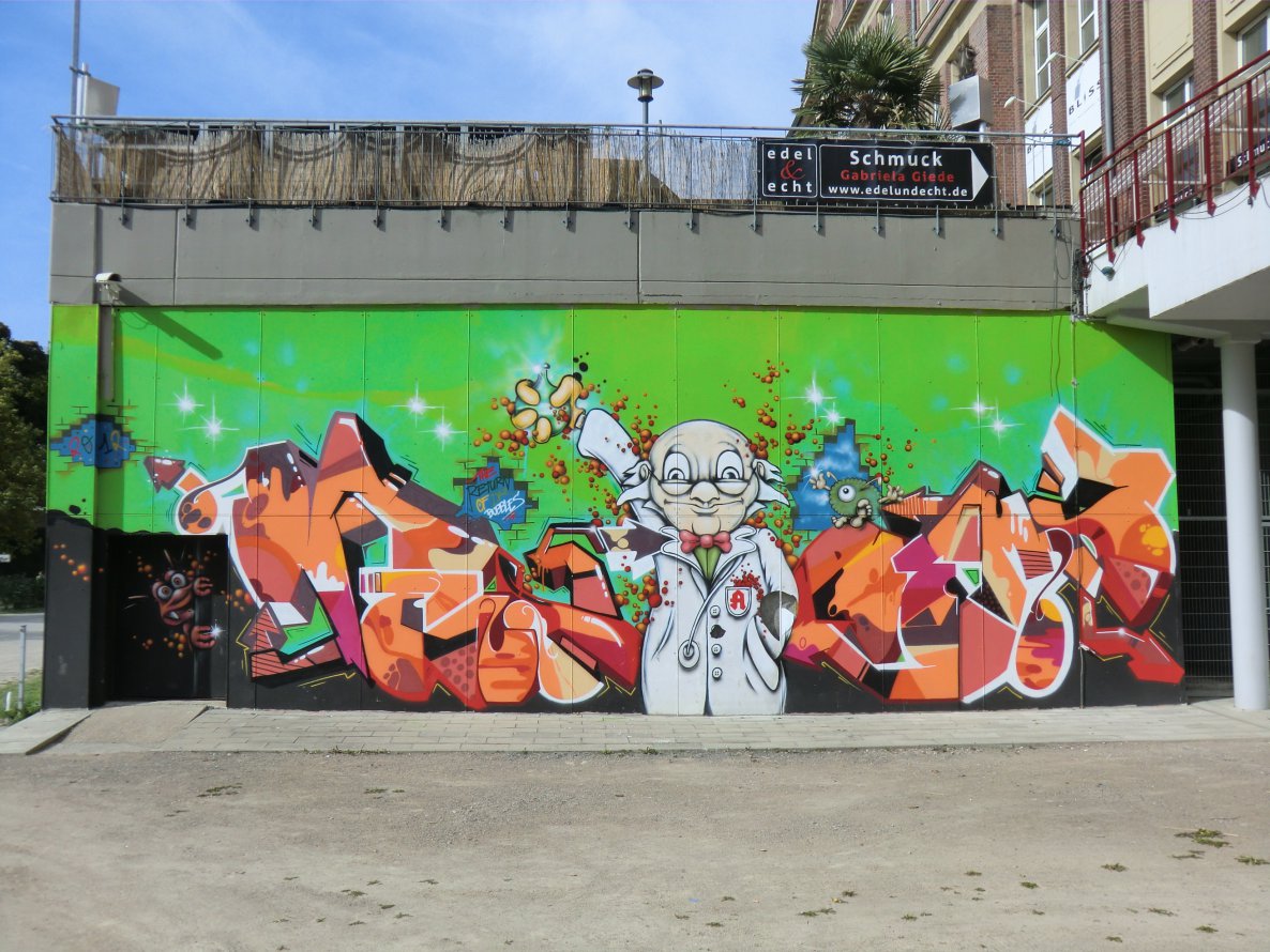 Graffiti Wall in Essen - Photo by Kico_one - The, Top, Notch (2012)