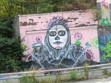 Graffiti Wall in Essen - Photo by Kico_one - Qurt, Qumi