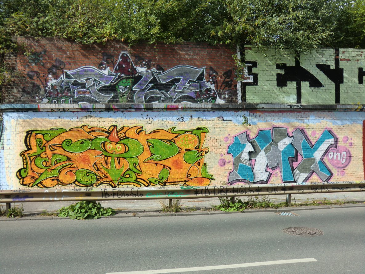 Graffiti Wall in Essen - Photo by Kico_one