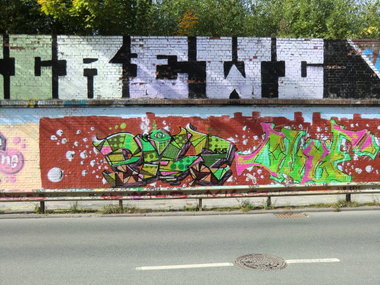 Graffiti Wall in Essen - Photo by Kico_one