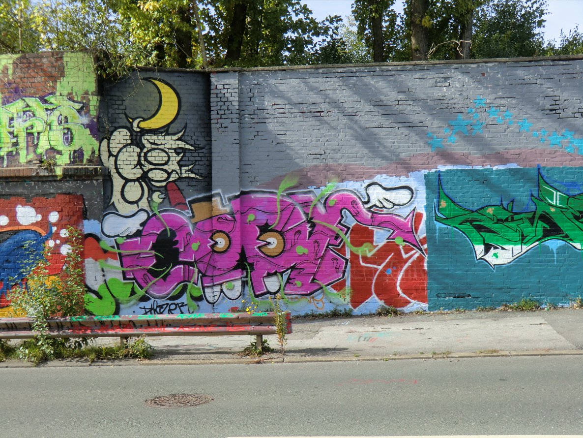 Graffiti Wall in Essen - Photo by Kico_one