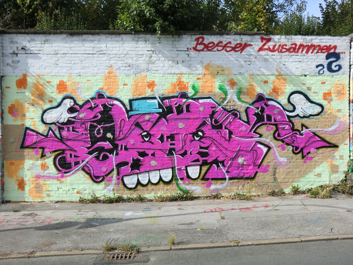 Graffiti Wall in Essen - Photo by Kico_one