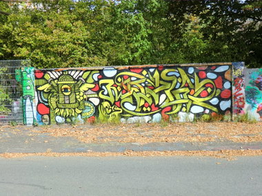 Graffiti Wall in Essen - Photo by Kico_one (2013)