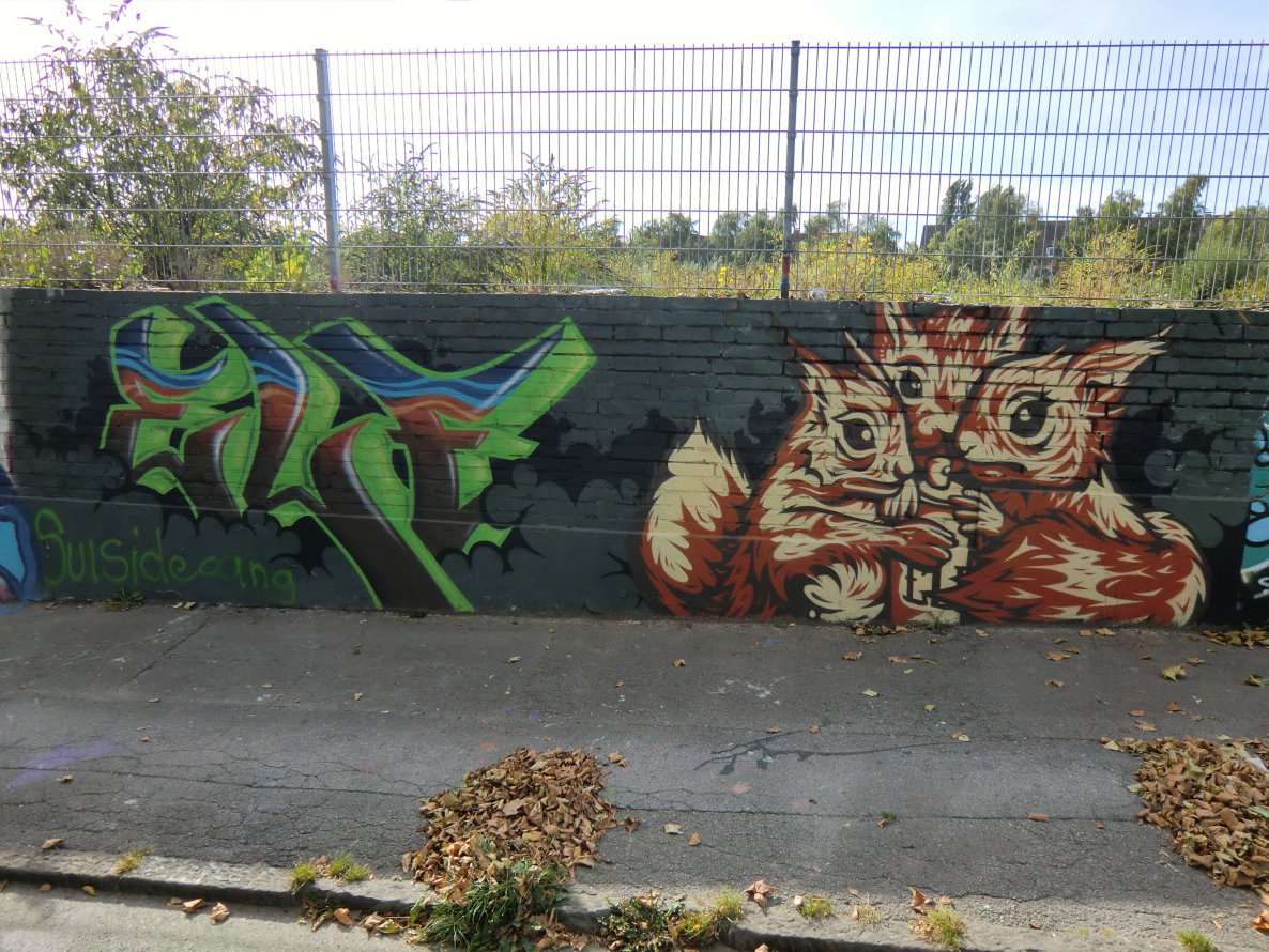Graffiti Wall in Essen - Photo by Kico_one - Elf