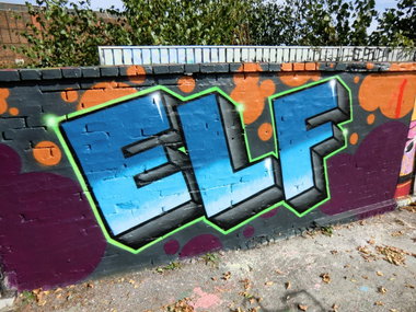 Graffiti Wall in Essen - Photo by Kico_one - Elf