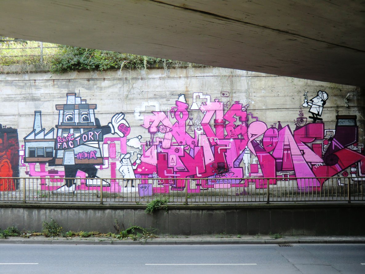 Graffiti Wall in Essen - Photo by Kico_one