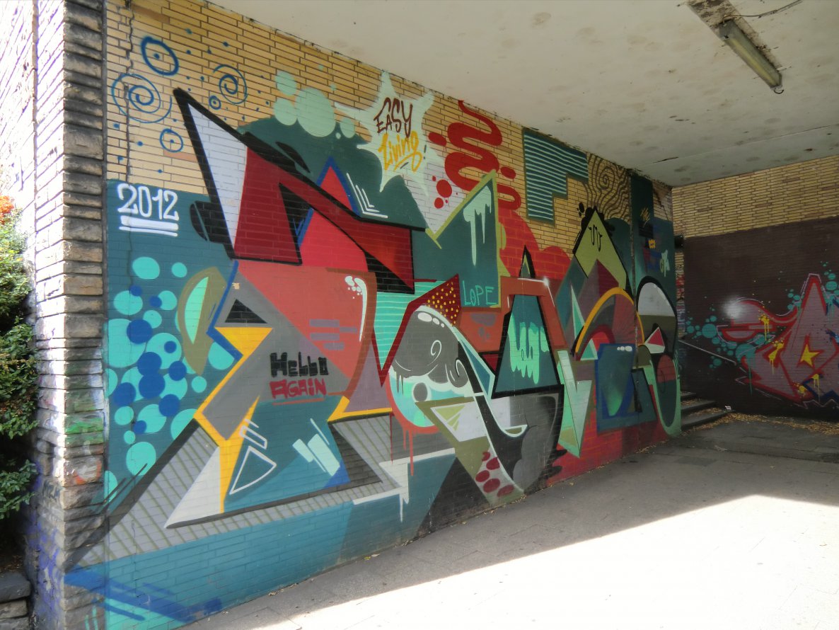 Graffiti Wall in Essen - Photo by Kico_one (2012)