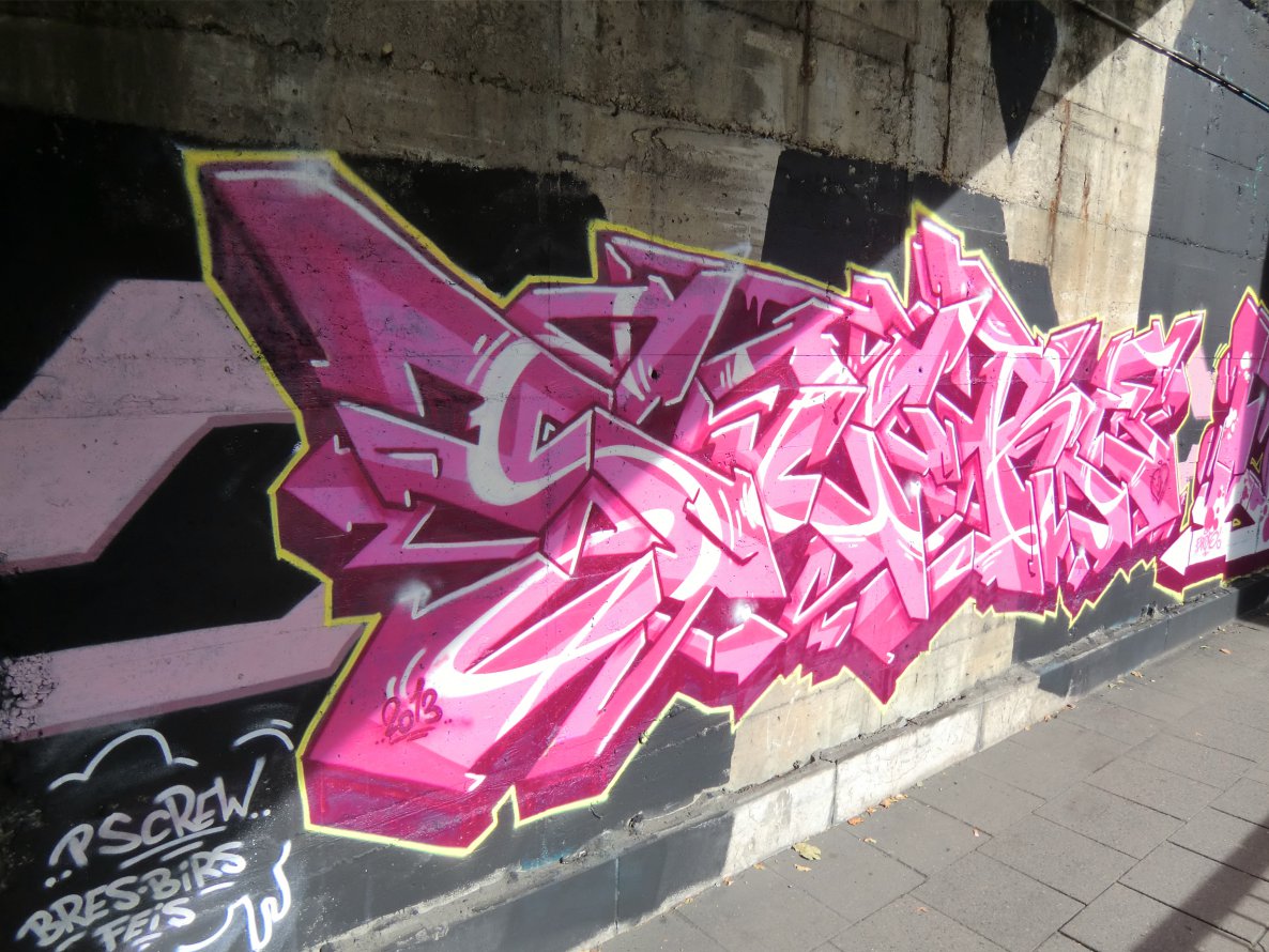 Graffiti Wall in Essen - Photo by Kico_one (2013)