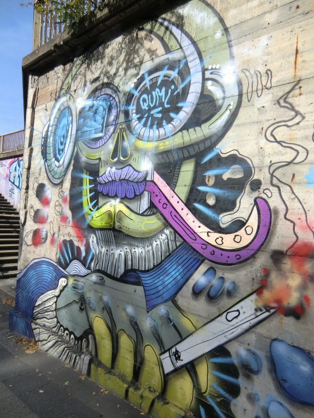 Graffiti Wall in Essen - Photo by Kico_one - Qumi