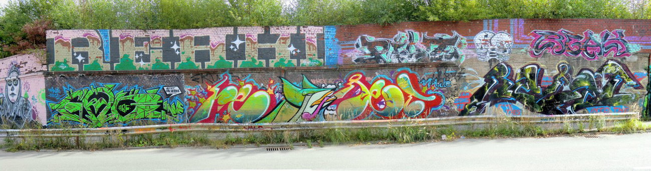 Graffiti Wall in Essen - Photo by Kico_one - Fan, Reset