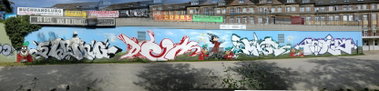 Graffiti Wall in Essen - Photo by Kico_one - Swing, Dem