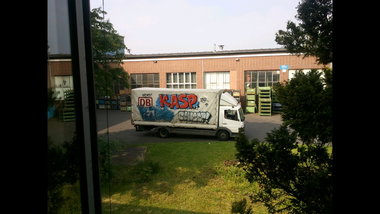 Graffiti Bombing in Essen - Photo by Kico_one - Kasp, Kids, Censer