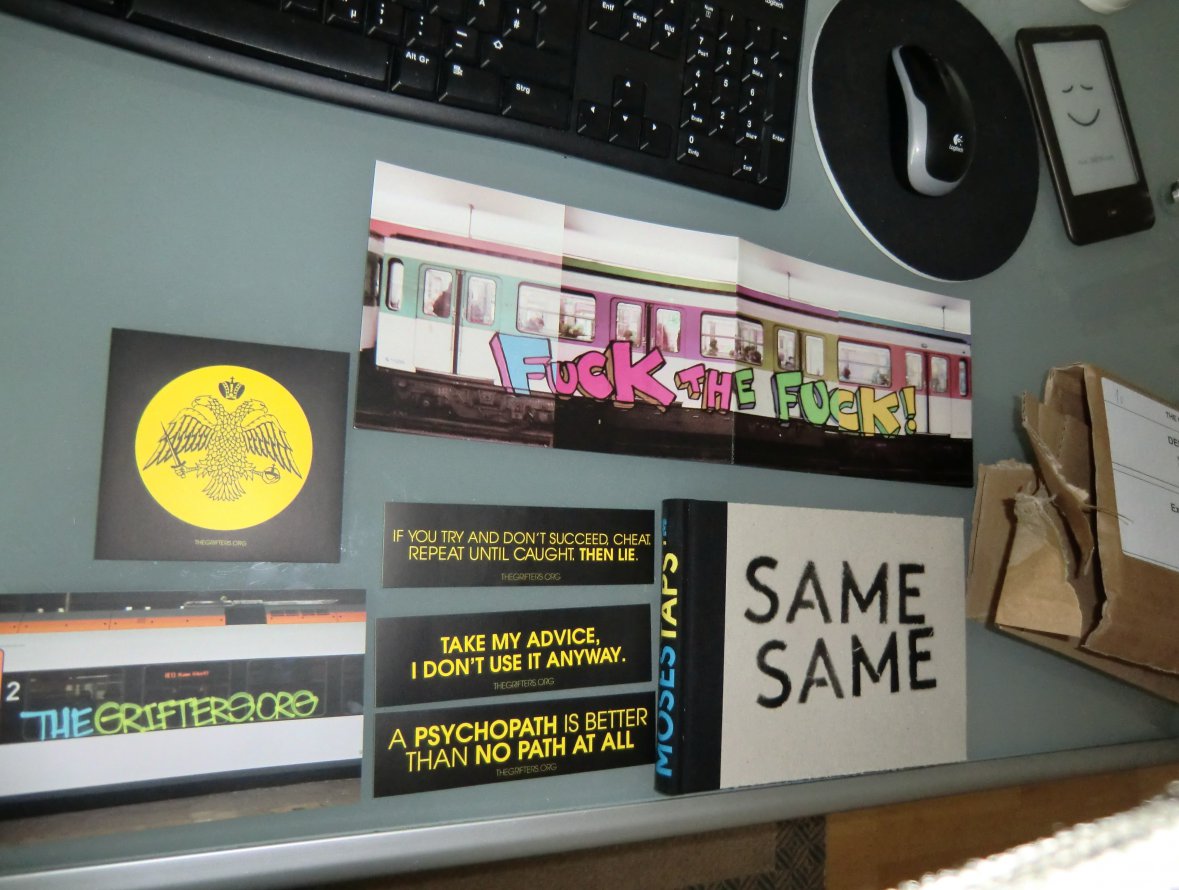 Graffiti Artwork in Essen - Photo by Kico_one - Moses, Taps, Same (2014)