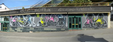 Graffiti Wall in Königswinter - Photo by Kico_one - Mark, Gmehling (2013)