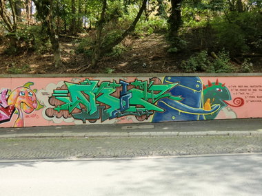 Graffiti Wall - Photo by Kico_one - Essen (2014)