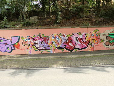Graffiti Wall - Photo by Kico_one - Essen (2014)