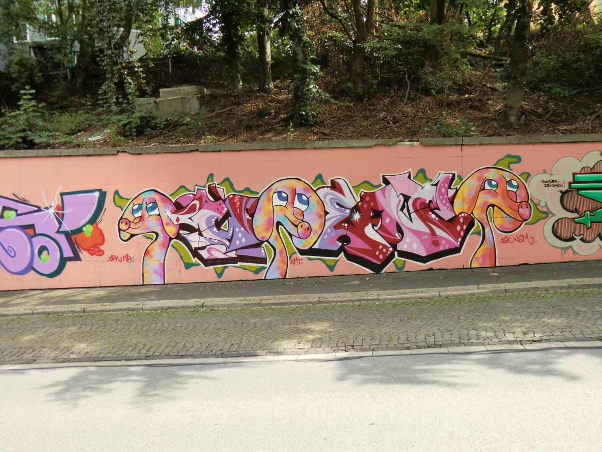 Graffiti Wall - Photo by Kico_one - Essen (2014)