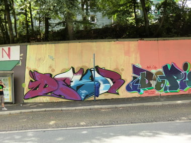 Graffiti Wall in Essen - Photo by Kico_one - Dekor, Essen (2014)