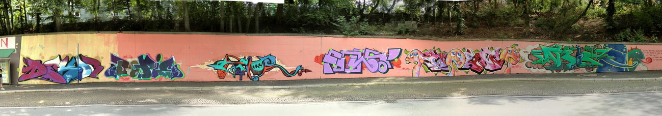 Graffiti Wall in Essen - Photo by Kico_one - Essen, Storp (2014)