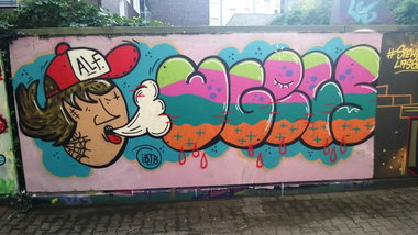 Graffiti Wall in Essen - Photo by Kico_one - Ibtb (2014)