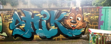 Graffiti Wall in Essen - Photo by Kico_one - Shik, Essen (2014)