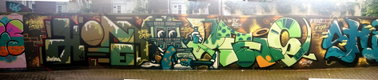 Graffiti Wall in Essen - Photo by Kico_one - Essen, Honey, The (2014)