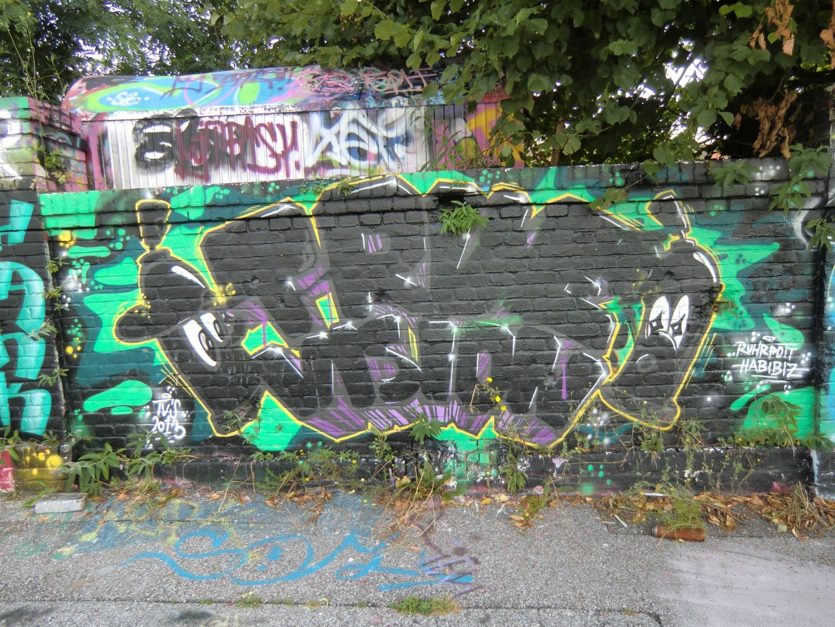 Graffiti Wall in Essen - Photo by Kico_one - Essen, True, Vision (2014)