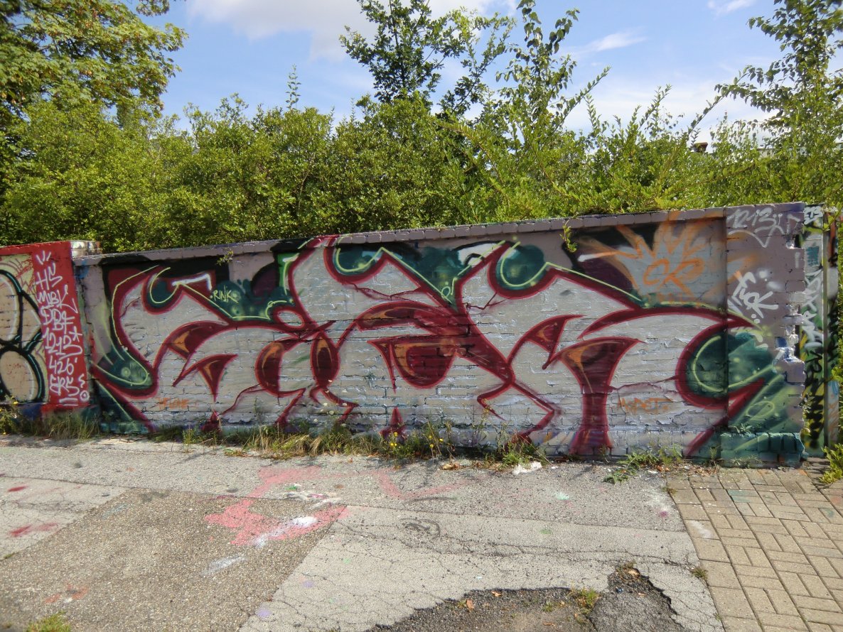 Graffiti Wall in Essen - Photo by Kico_one - Gier, Essen (2014)