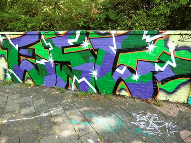 Graffiti Wall in Essen - Photo by Kico_one - Esc, Essen (2014)