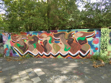 Graffiti Wall in Essen - Photo by Kico_one - Tark?!?, Essen (2014)