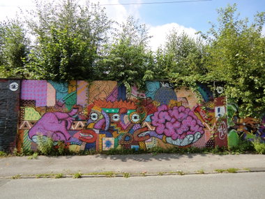 Graffiti Wall in Essen - Photo by Kico_one (2014)