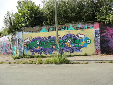 Graffiti Wall in Essen - Photo by Kico_one - Esc, Essen (2014)