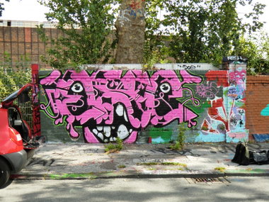 Graffiti Wall in Essen - Photo by Kico_one - Esc, Essen (2014)