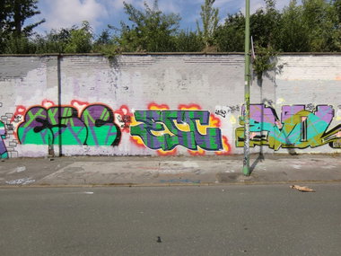 Graffiti Wall in Essen - Photo by Kico_one - Essen, Esc, Evol (2014)