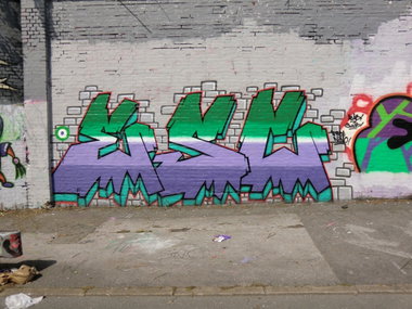Graffiti Wall in Essen - Photo by Kico_one - Essen, Esc (2014)