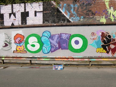 Graffiti Wall in Essen - Photo by Kico_one - Sino, Essen (2014)