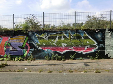 Graffiti Wall in Essen - Photo by Kico_one - Dekor, Essen (2014)
