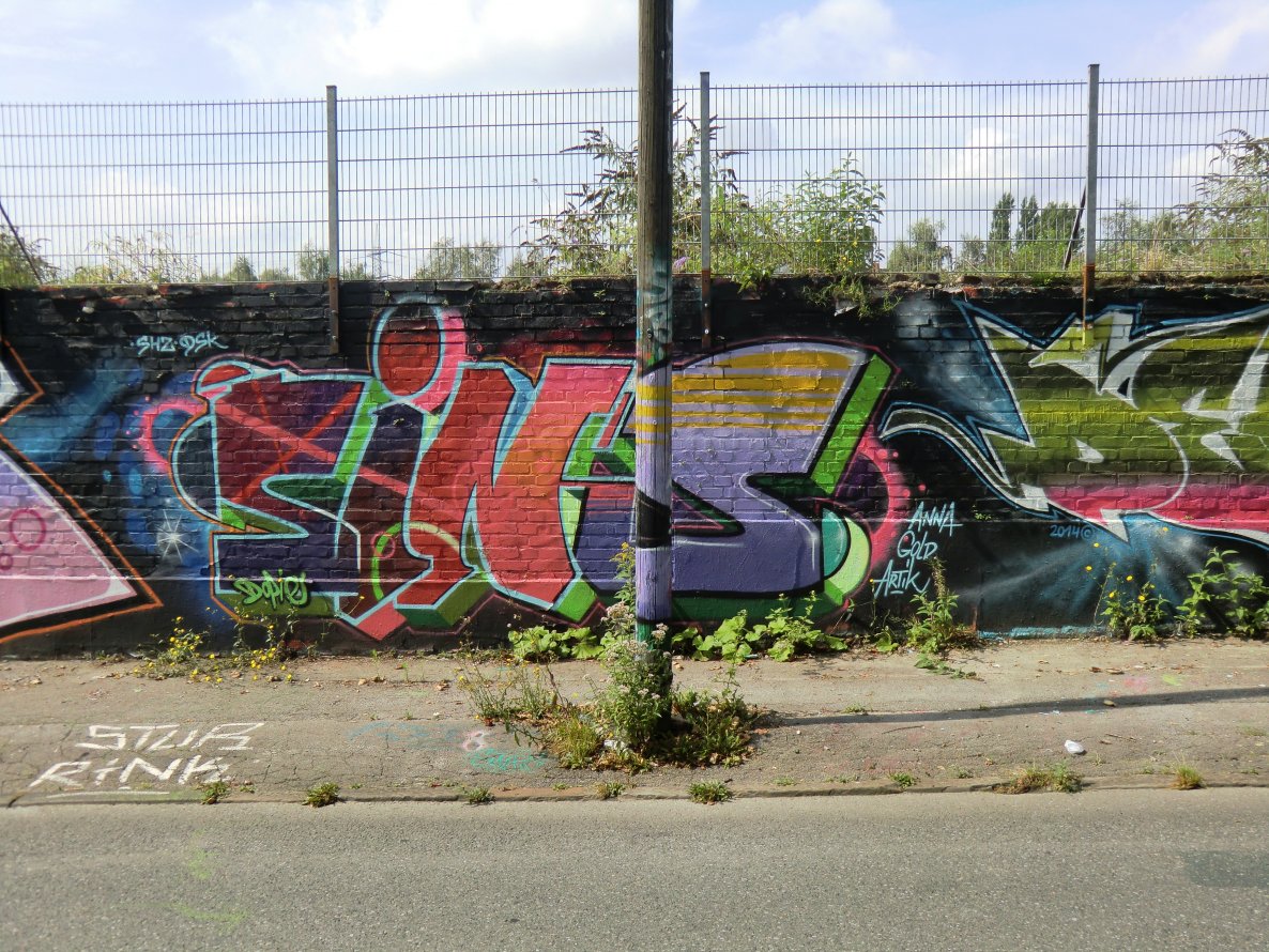 Graffiti Wall in Essen - Photo by Kico_one - Sins, Essen (2014)