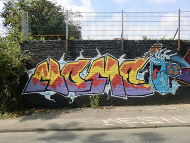 Graffiti Wall in Essen - Photo by Kico_one - Nome, Essen (2014)