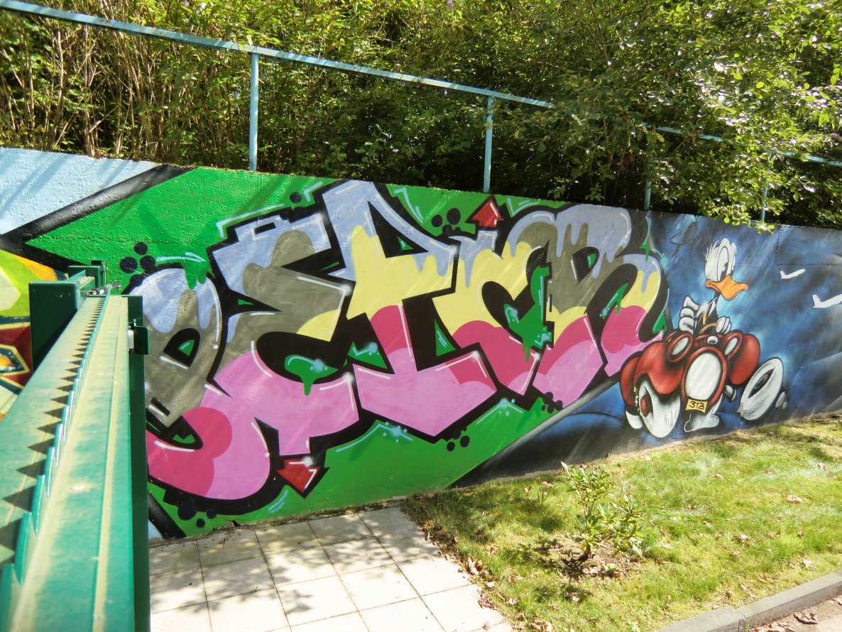 Graffiti Wall in Essen - Photo by Kico_one - Peter, Essen