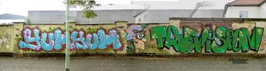 Graffiti Wall in Essen - Photo by Kico_one - Essen, Yumyum;True, Vision