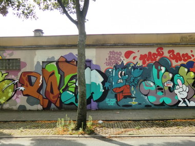 Graffiti Wall in Essen - Photo by Kico_one - Essen (2014)
