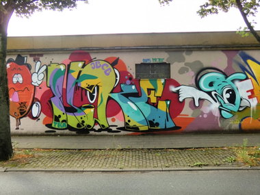 Graffiti Wall in Essen - Photo by Kico_one - Essen (2014)