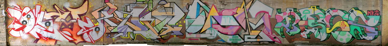 Graffiti Wall in Essen - Photo by Kico_one - Essen