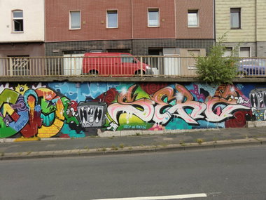 Graffiti Wall in Essen - Photo by Kico_one