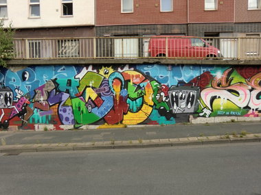 Graffiti Wall in Essen - Photo by Kico_one