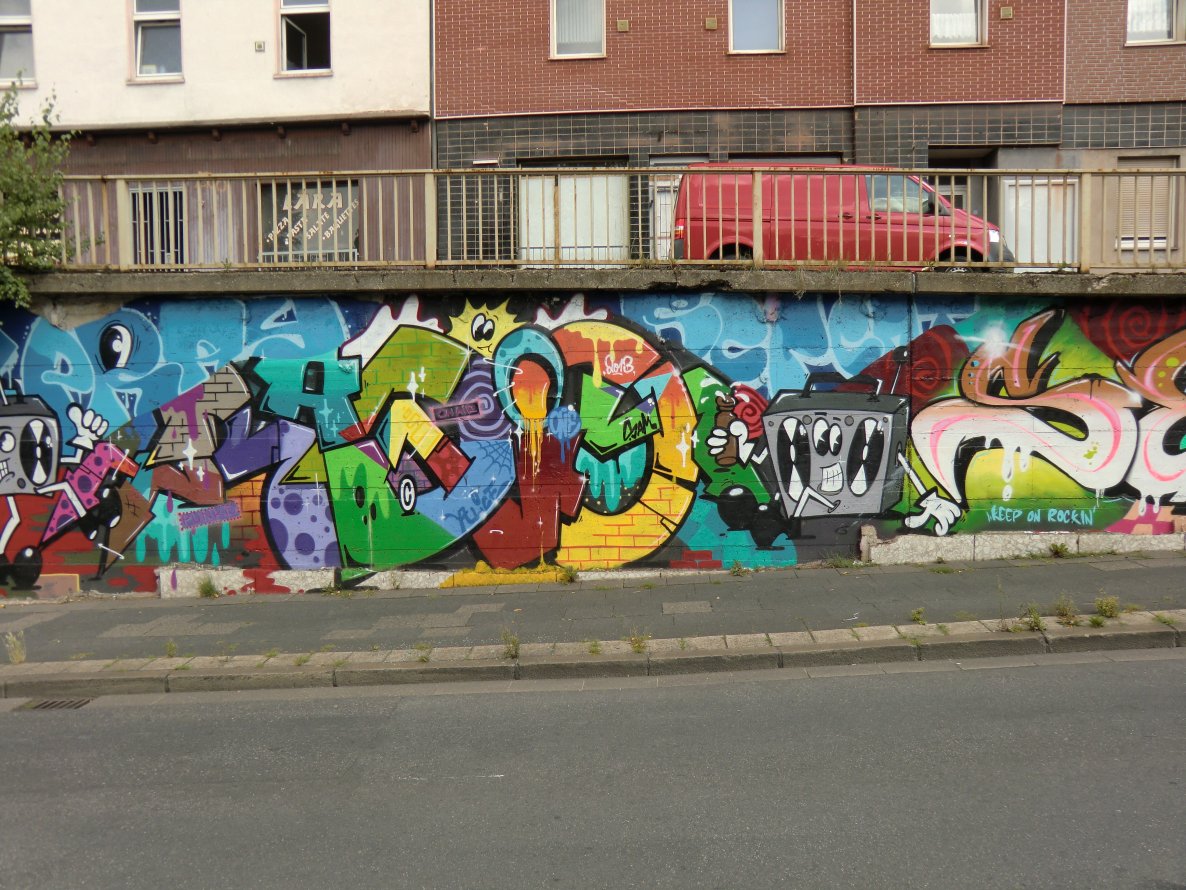 Graffiti Wall in Essen - Photo by Kico_one