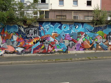 Graffiti Wall in Essen - Photo by Kico_one